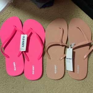 Oldnavy flip flop lot